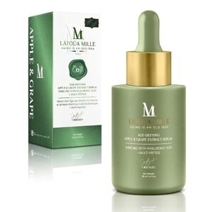 Látoua Mille Age-Defying Apple & Grape Extract Serum Enriched W/Hyaluronic Acid